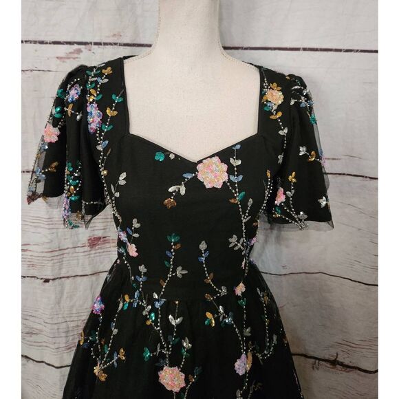 Jessakae Shimmer Dress Size XS - Picture 4 of 7